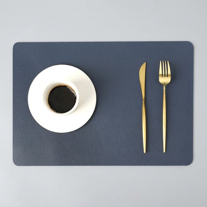 Elegant PU Leather Placemats - variant