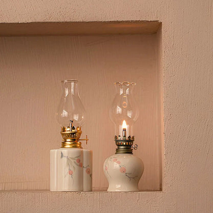 Hand-Finished Ceramic Oil Lantern 9