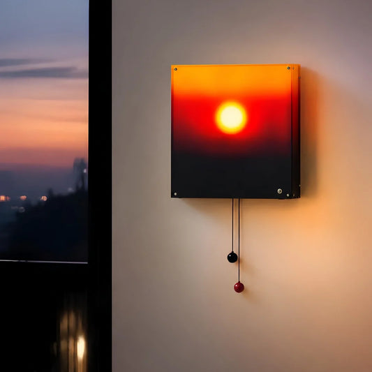 Sunset Pull-Cord Wall Light 0