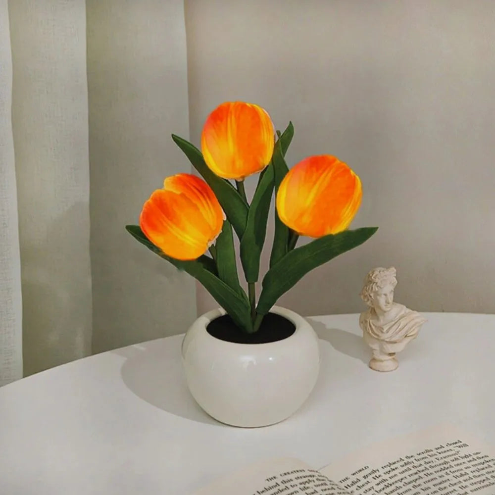 Glowing Tulip Bouquet Night Light 5