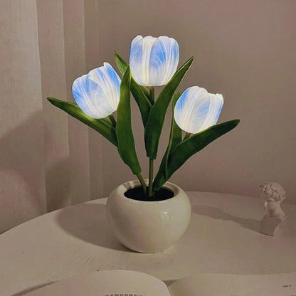Glowing Tulip Bouquet Night Light 8