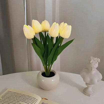 Glowing Tulip Bouquet Night Light 13