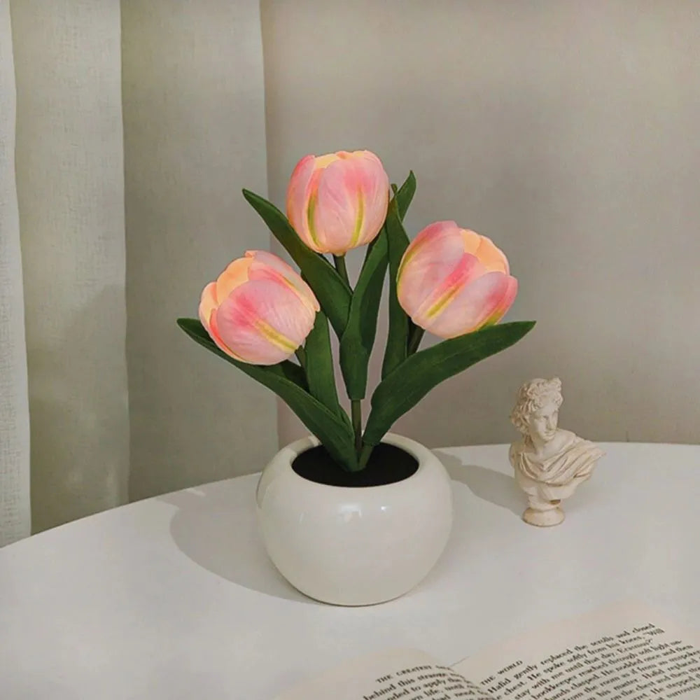 Glowing Tulip Bouquet Night Light 6