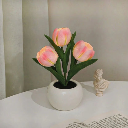 Glowing Tulip Bouquet Night Light 6