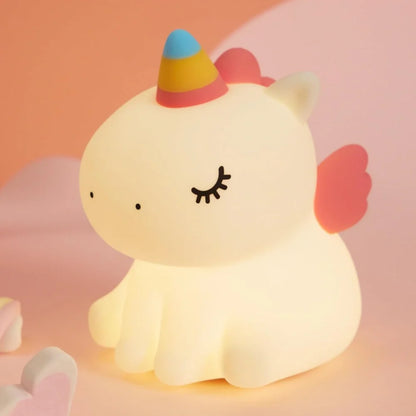 Squeezable Silicone Animal Night Light 12