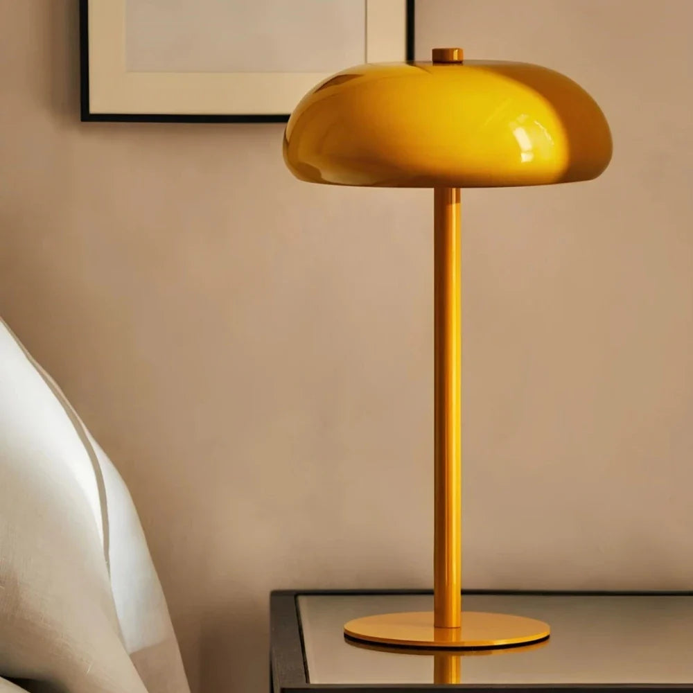 Rounded-Top Retro Cordless Table Lamp 0